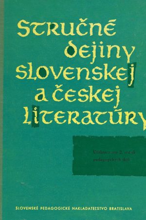 Stručné dejiny slovenskej a českej literatúry - Učebnica pre 2. ročník pedagogických škôl