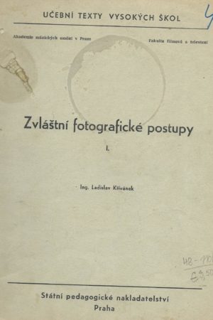 Zvláštní fotografické postupy I.