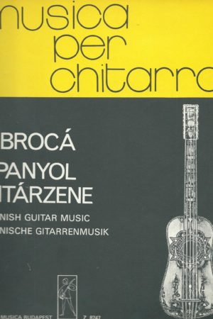 Spanyol gitárzene (Brocá)