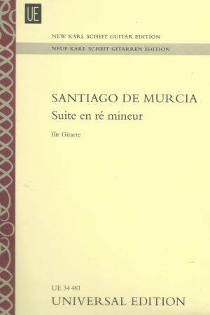 Suite en ré mineur für Gitarre