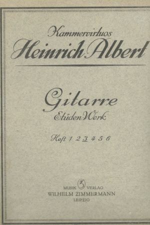 Gitarre Etüden-Werk - Heft 3