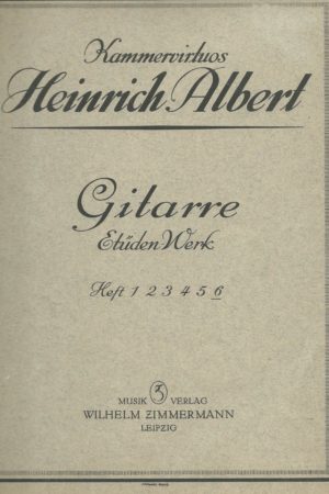 Gitarre Etüden-Werk - Heft 6