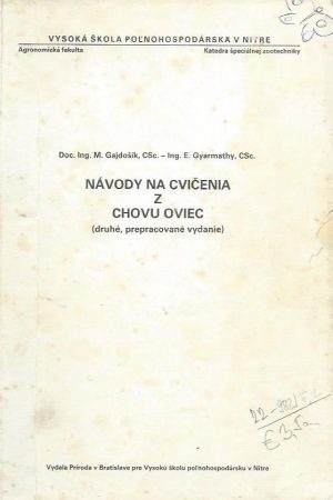 Návody na cvičenia z chovu oviec