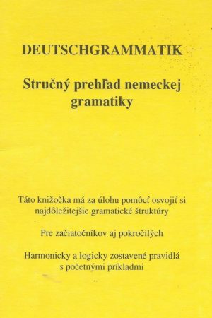Stručný prehľad nemeckej gramatiky