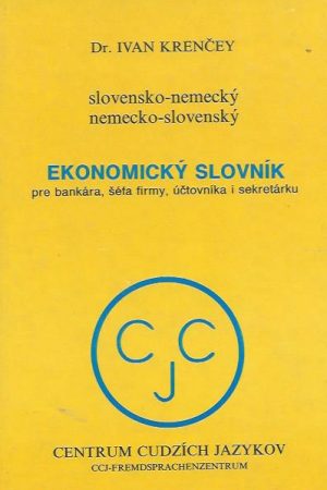 Slovensko-nemecký nemecko-slovenský ekonomický slovník